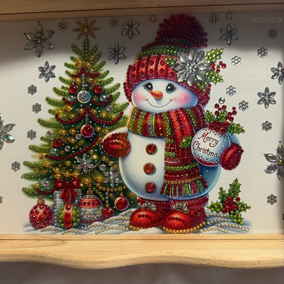 Christmas Tray Diamond Art - Picture 2 of 2